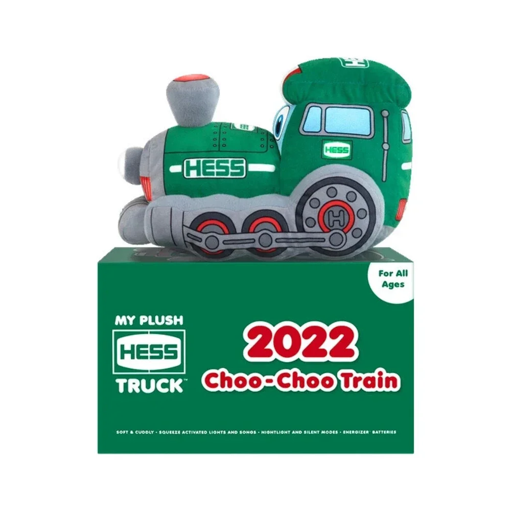 2022 My Plush Hess Truck Choo Choo Train Toddler Soft Toy NIB Sealed Box